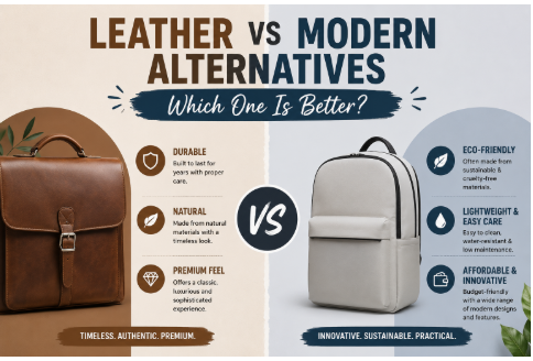 Leather vs Modern Alternatives: Which One Is Better?
