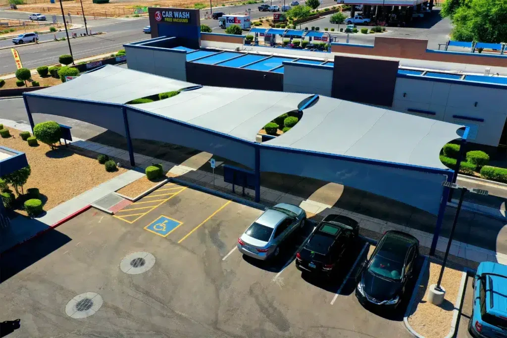 Commercial Vehicle Protection: Why Businesses Choose Car Park Shade Sails