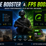Game Booster & FPS Booster: Optimize Your PC for Faster, Smoother, and More Responsive Gaming