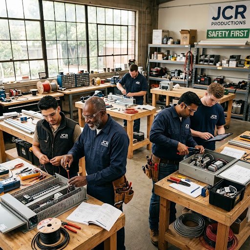 JCR Productions: Setting the Gold Standard in Electrician Testing